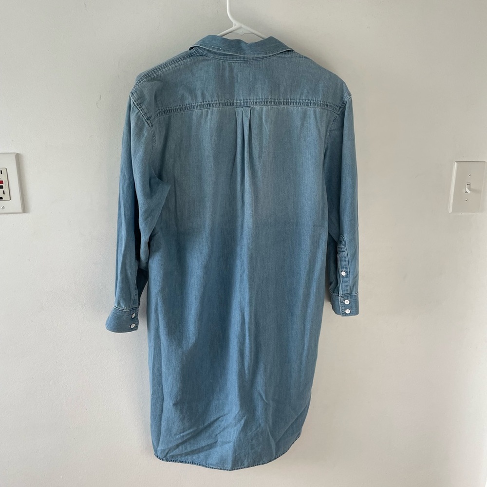 Gap denim shirtdress - Picture 2 of 5